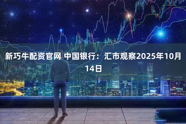 新巧牛配资官网 中国银行：汇市观察2025年10月14日
